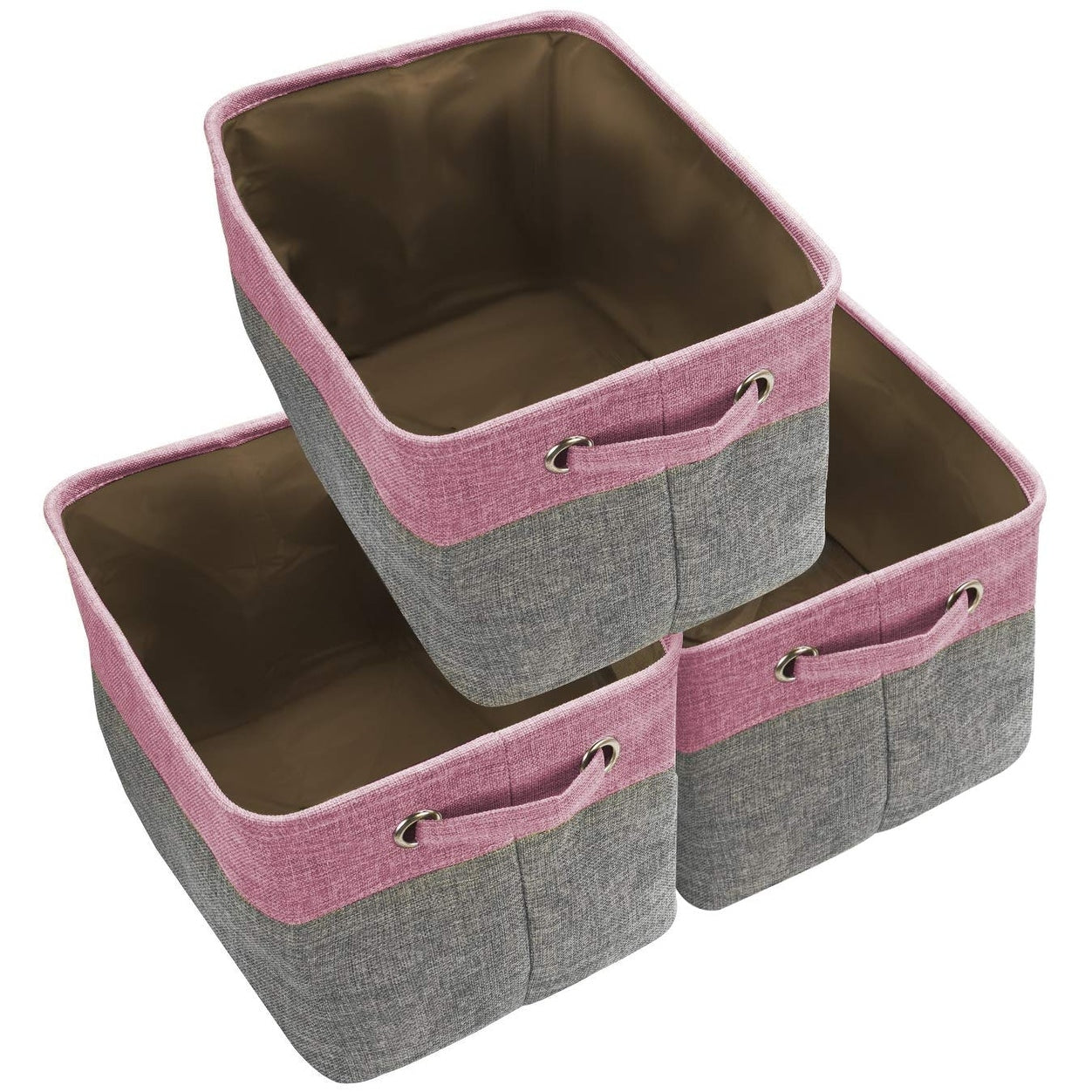 Sorbus Storage Large Basket Set (3-Pack)