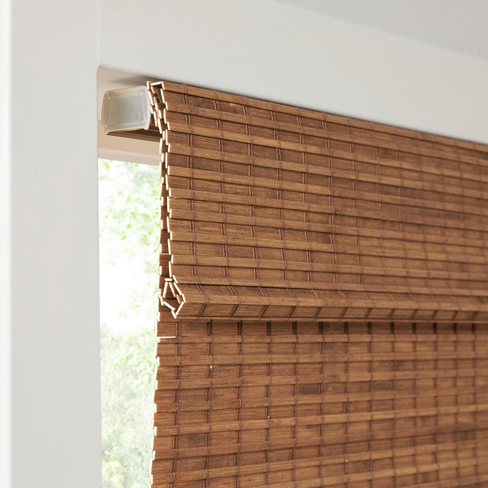 Madison Park Lyndon Bamboo Light Filtering Roman Shade