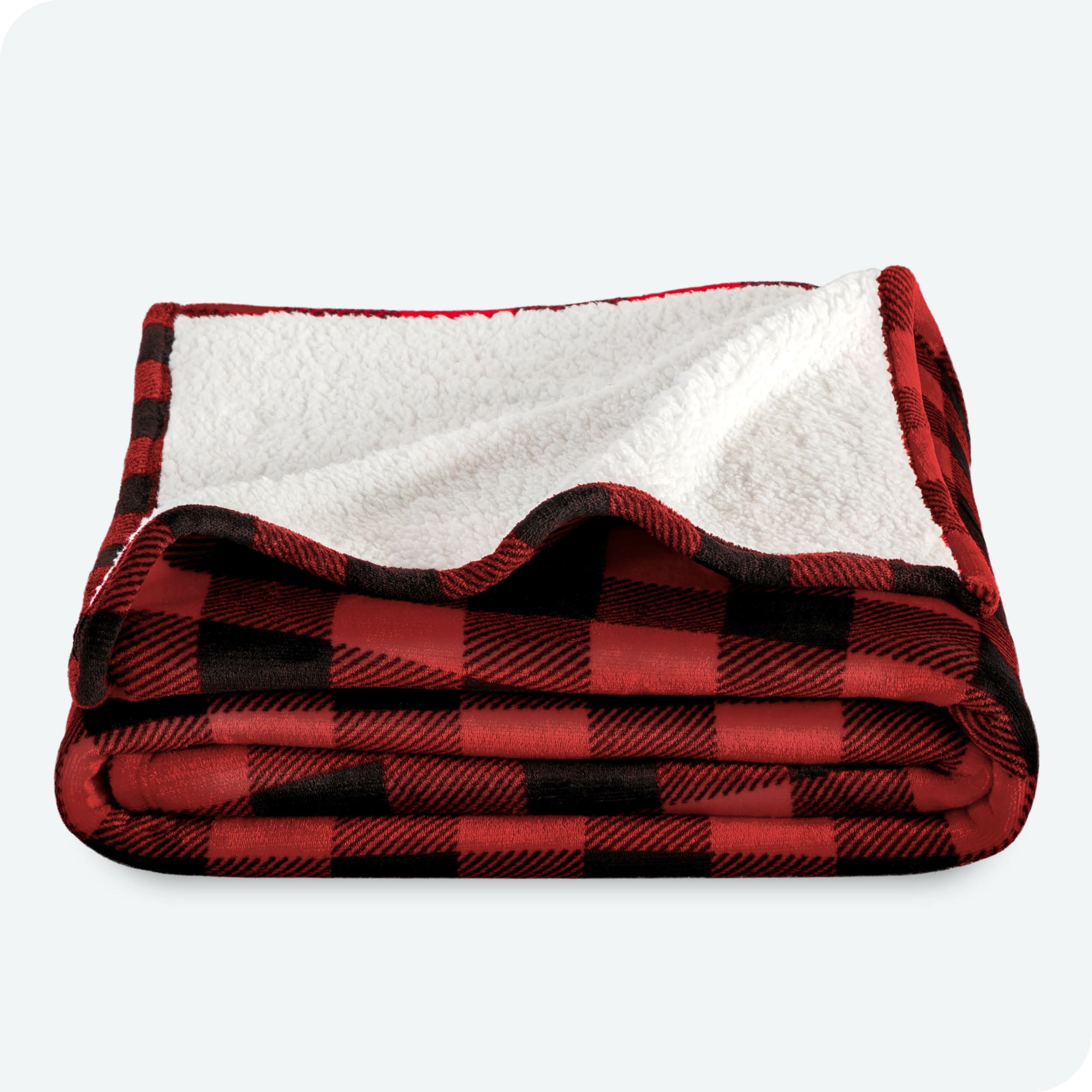 Bare Home Sherpa Fleece Blanket - Reversible Plush Bed Blanket