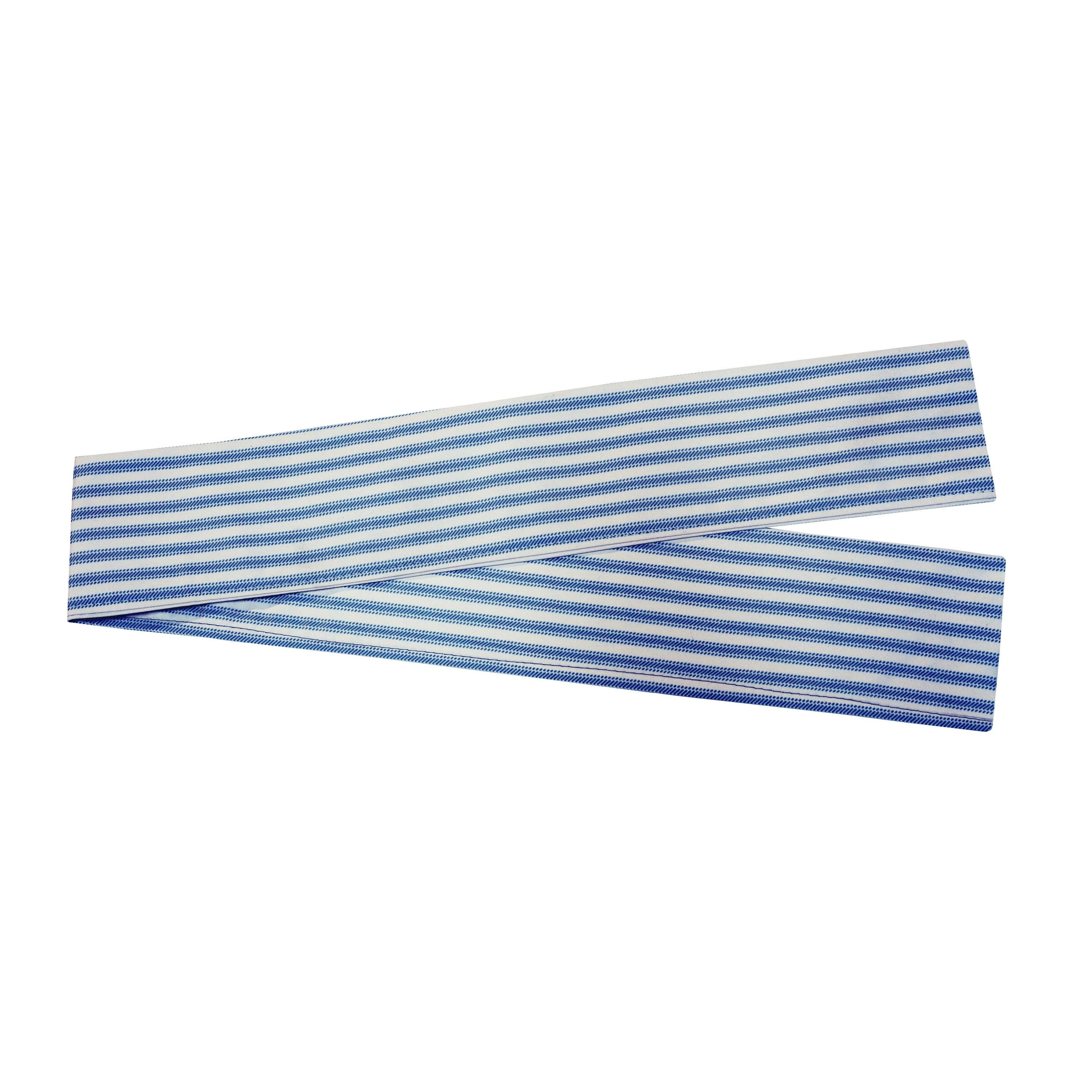 ThermaLogic Ticking Stripe Pole Top Window Curtain Panel Set