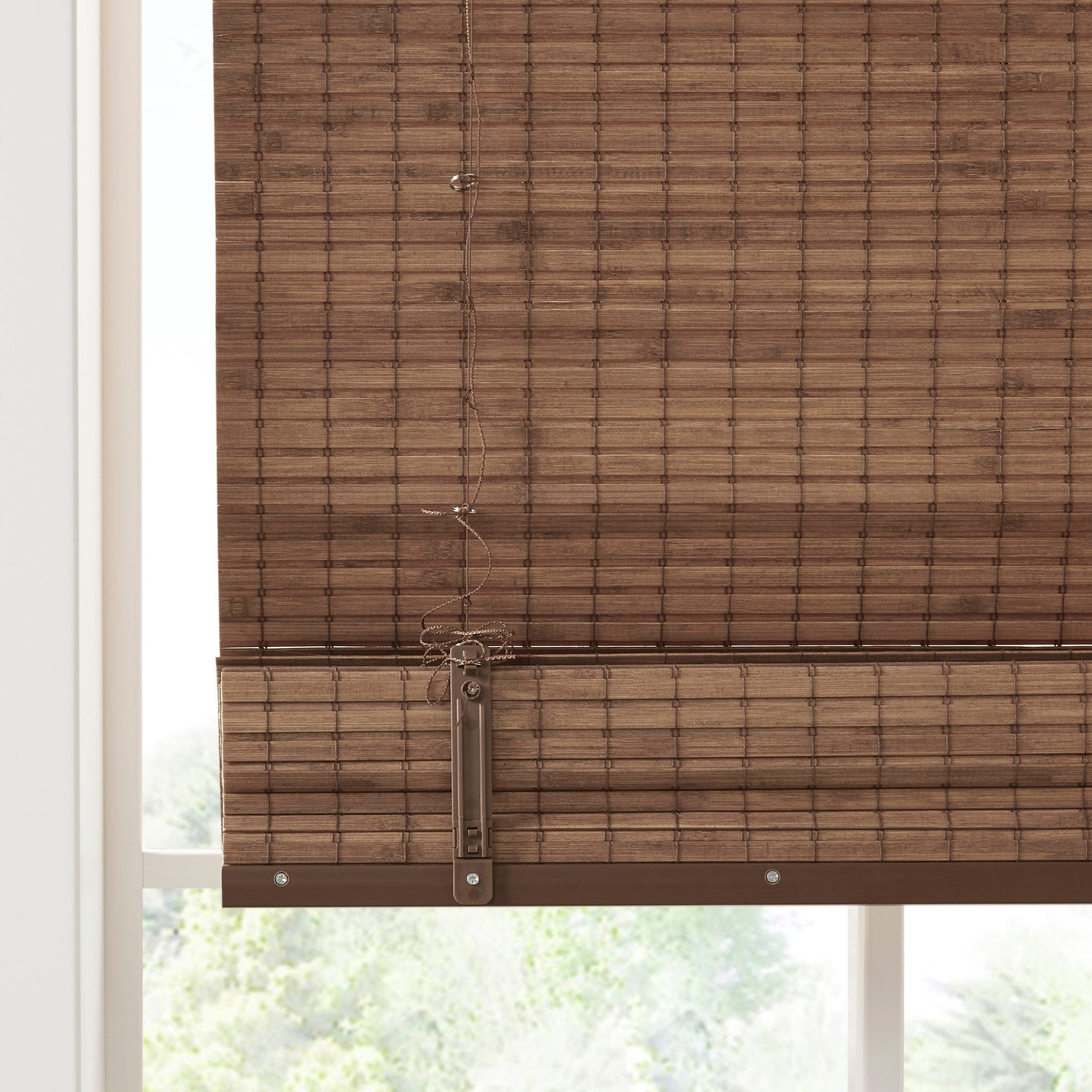 Madison Park Lyndon Bamboo Light Filtering Roman Shade