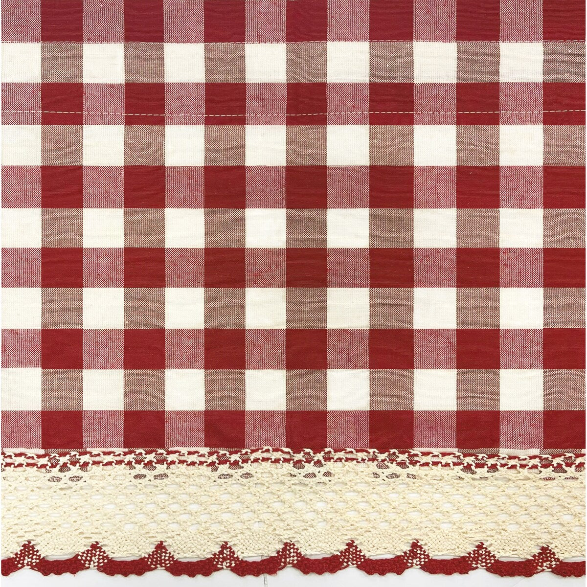 Achim Buffalo Check Window Curtain Tier Pair