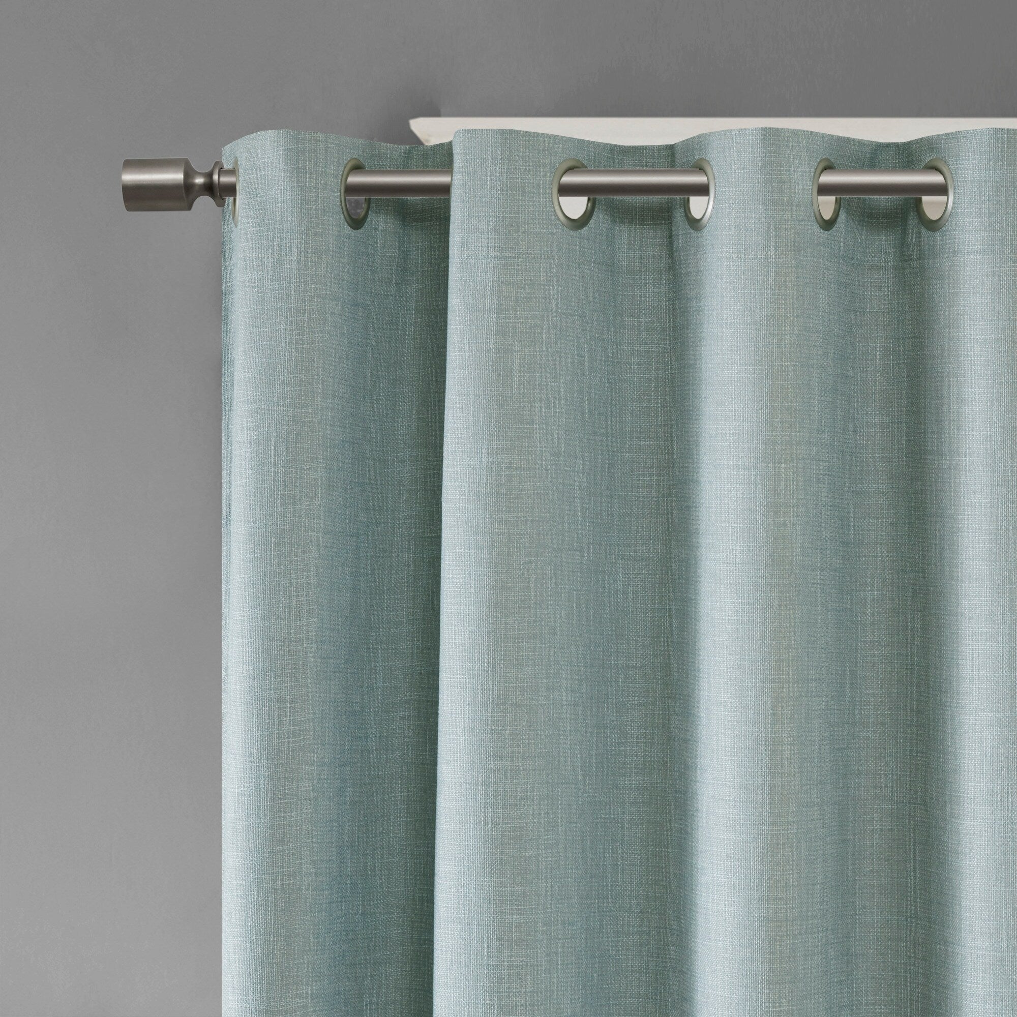 Arlie Printed Heathered Blackout Single Window Curtain Panel by SunSmart