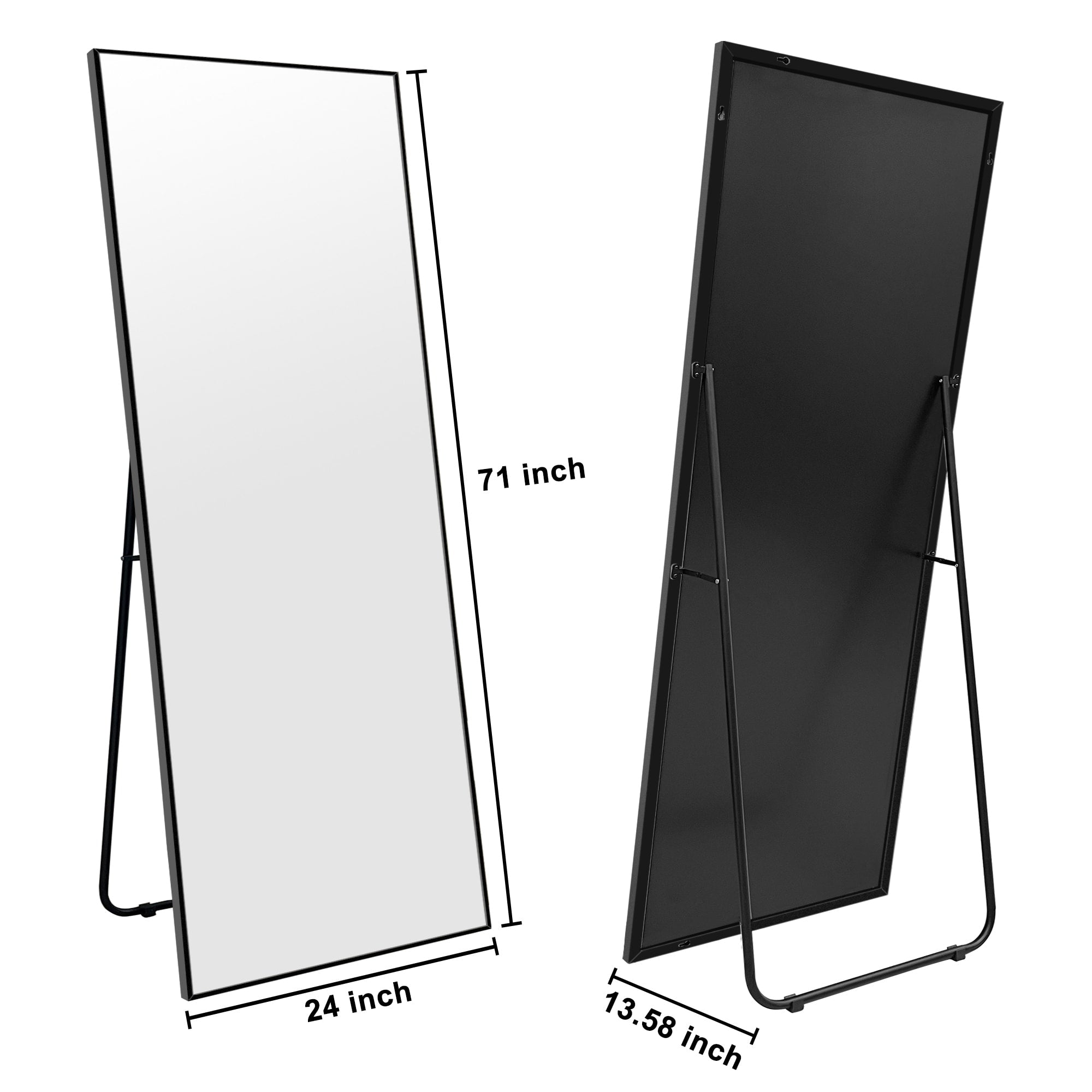 Modern Full Length Floor Mirror Freestanding Mirror