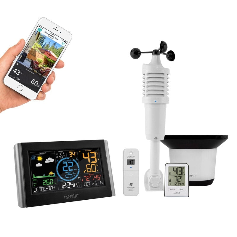 La Crosse Technology Color Wireless WIFI Professional Weather Station