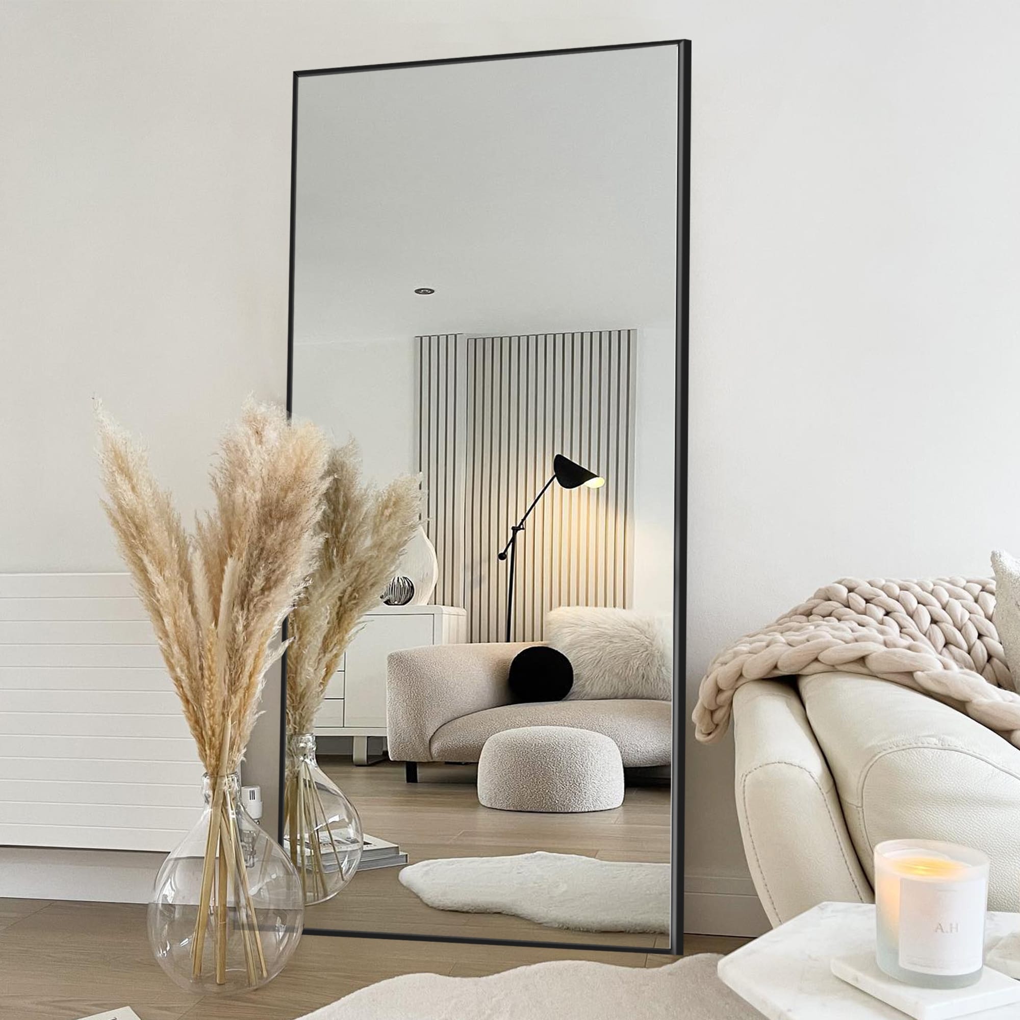 Modern Full Length Floor Mirror Freestanding Mirror