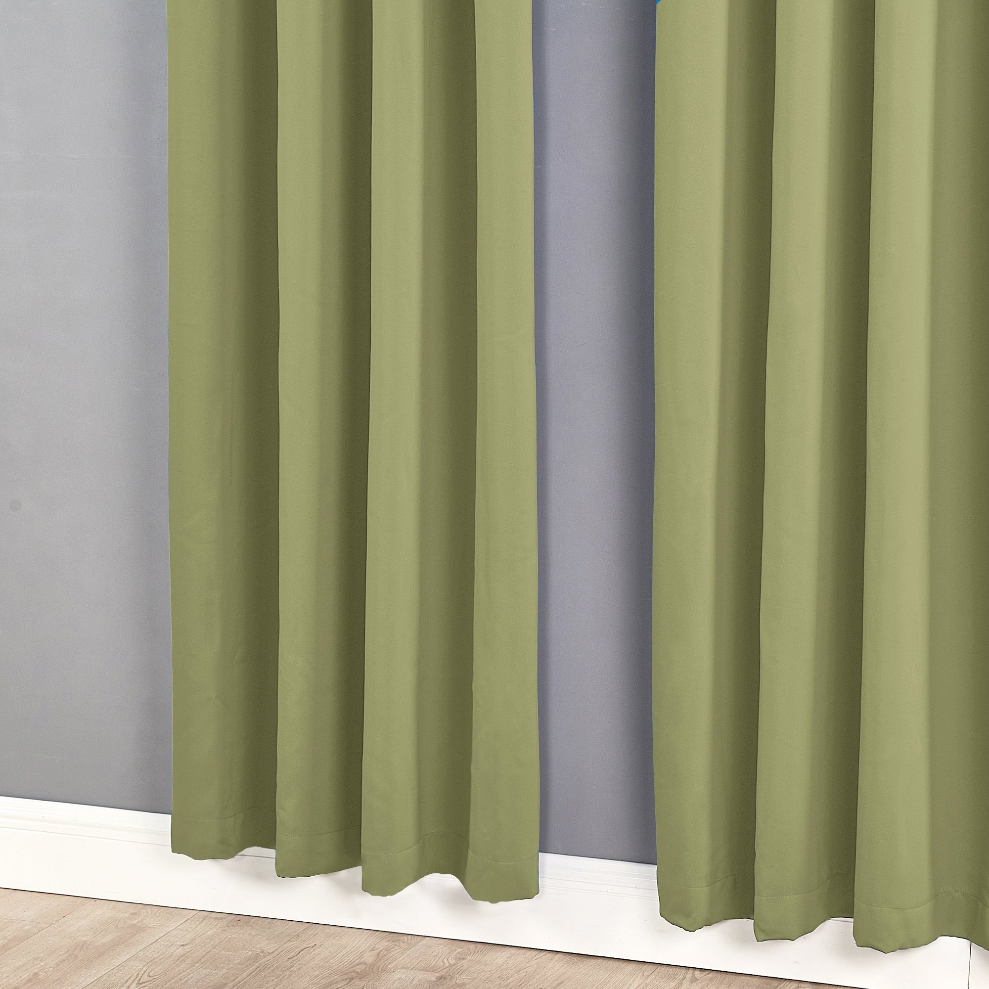 Blackout Window Panel Curtain Set (2 Panels and 2 matching Tie Backs)