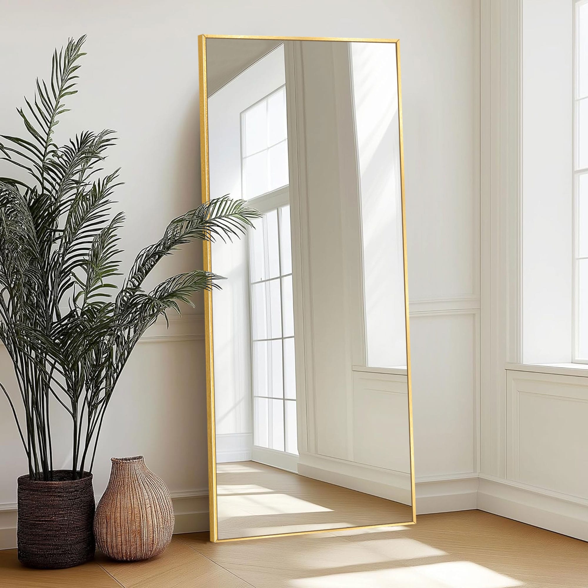 Modern Full Length Floor Mirror Freestanding Mirror