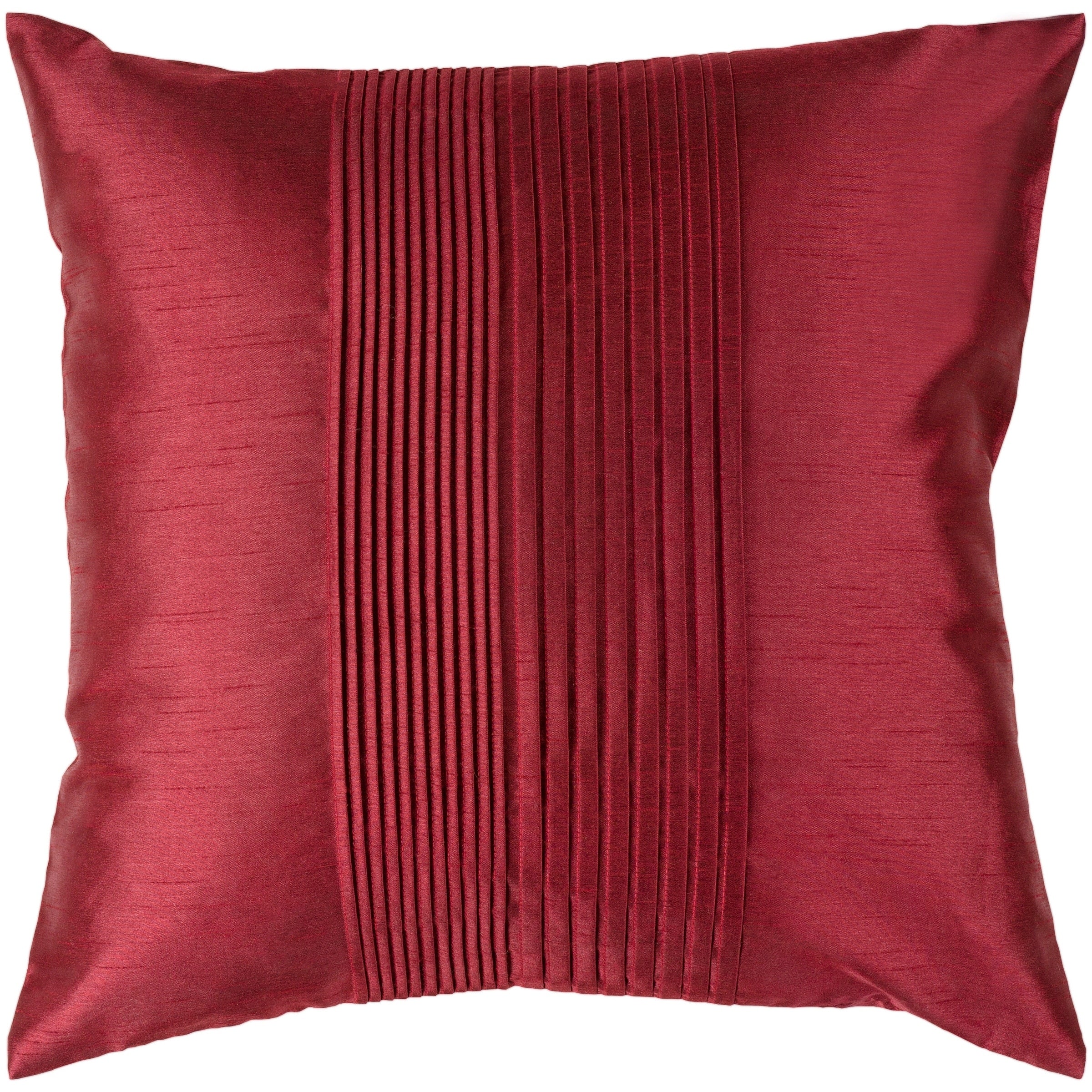 Livabliss Hind Pleated Square 22-inch Decorative Pillow