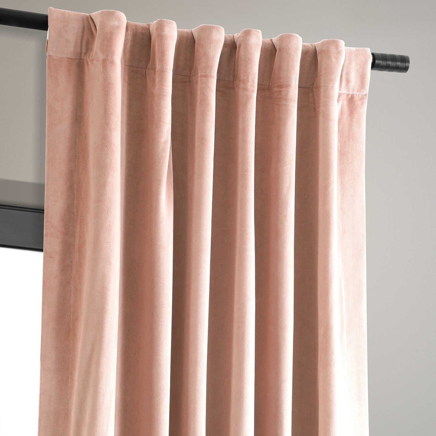 Exclusive Fabrics Signature Blackout Velvet Curtain (1 Panel)