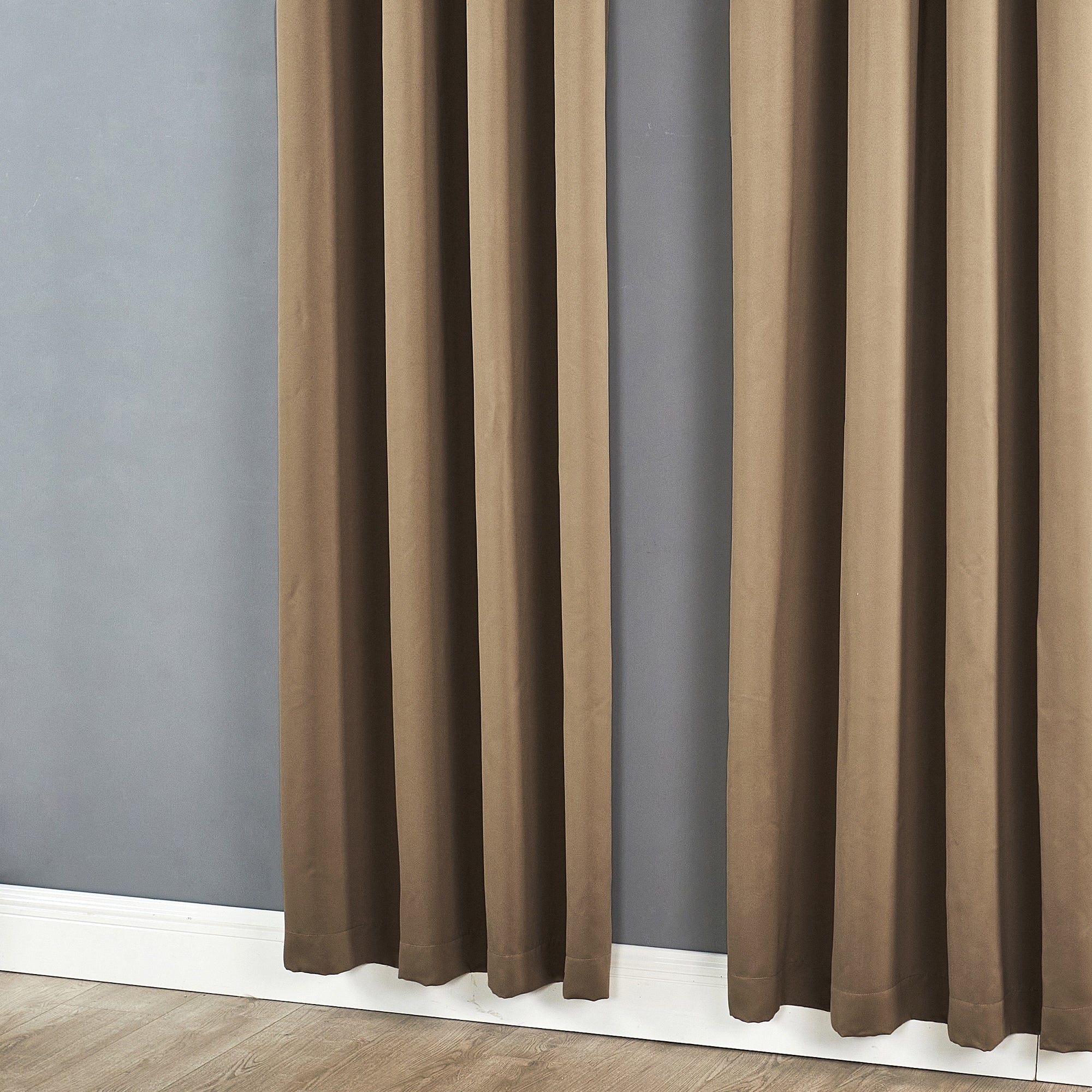 Blackout Window Panel Curtain Set (2 Panels and 2 matching Tie Backs)