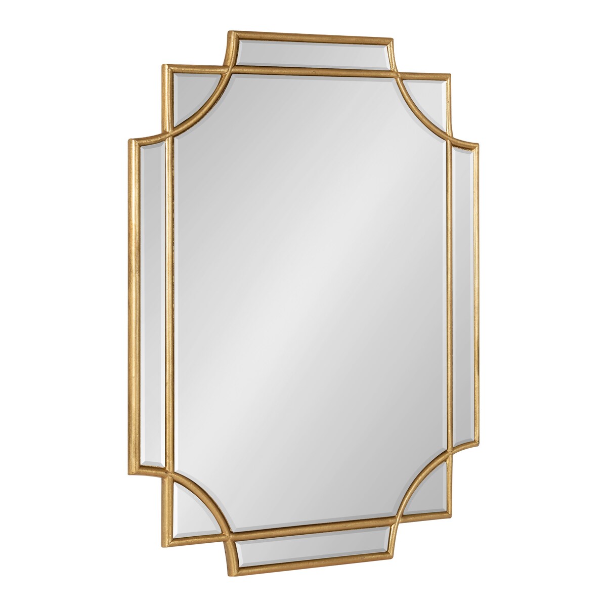 Kate and Laurel Minuette Traditional Decorative Framed Wall Mirror