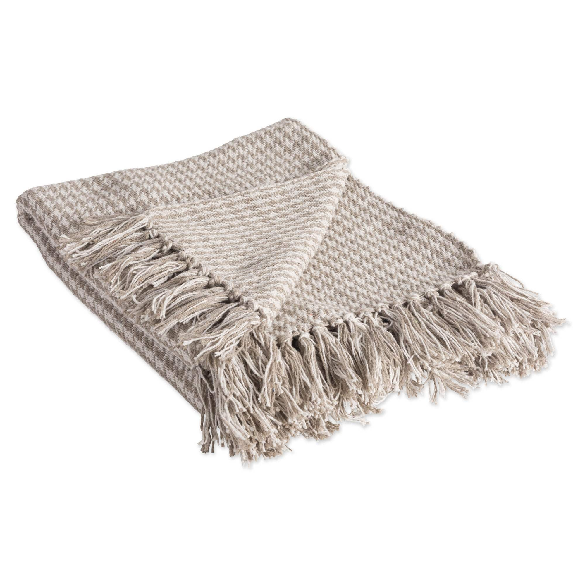 DII Woven Decorative Throw