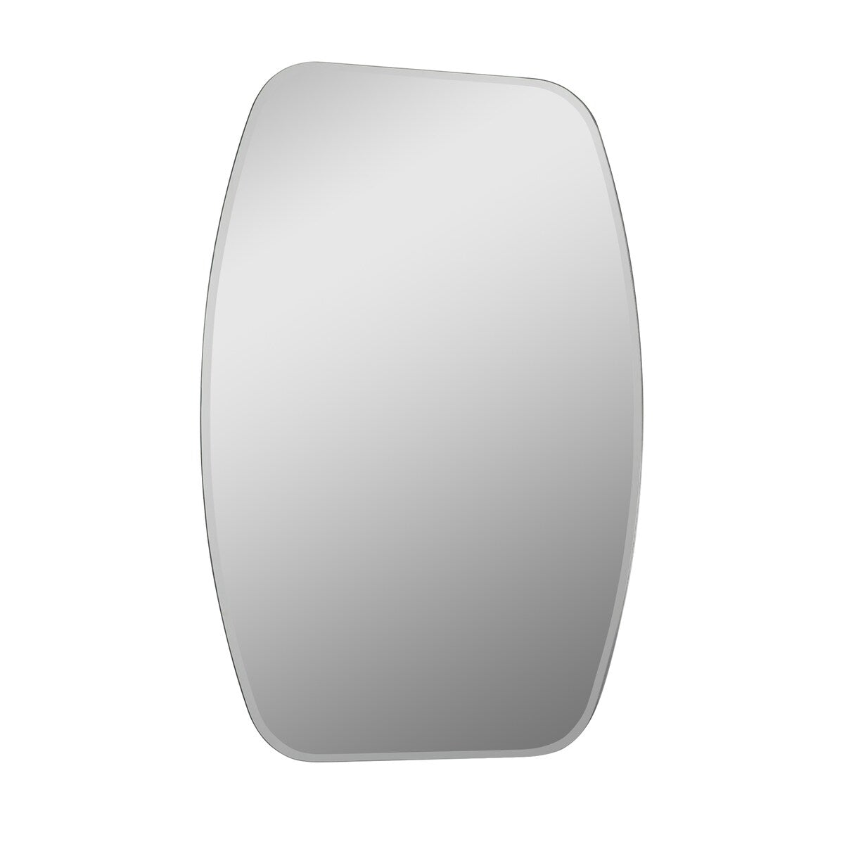 Sydney Modern Oval Frameless Bathroom Mirror