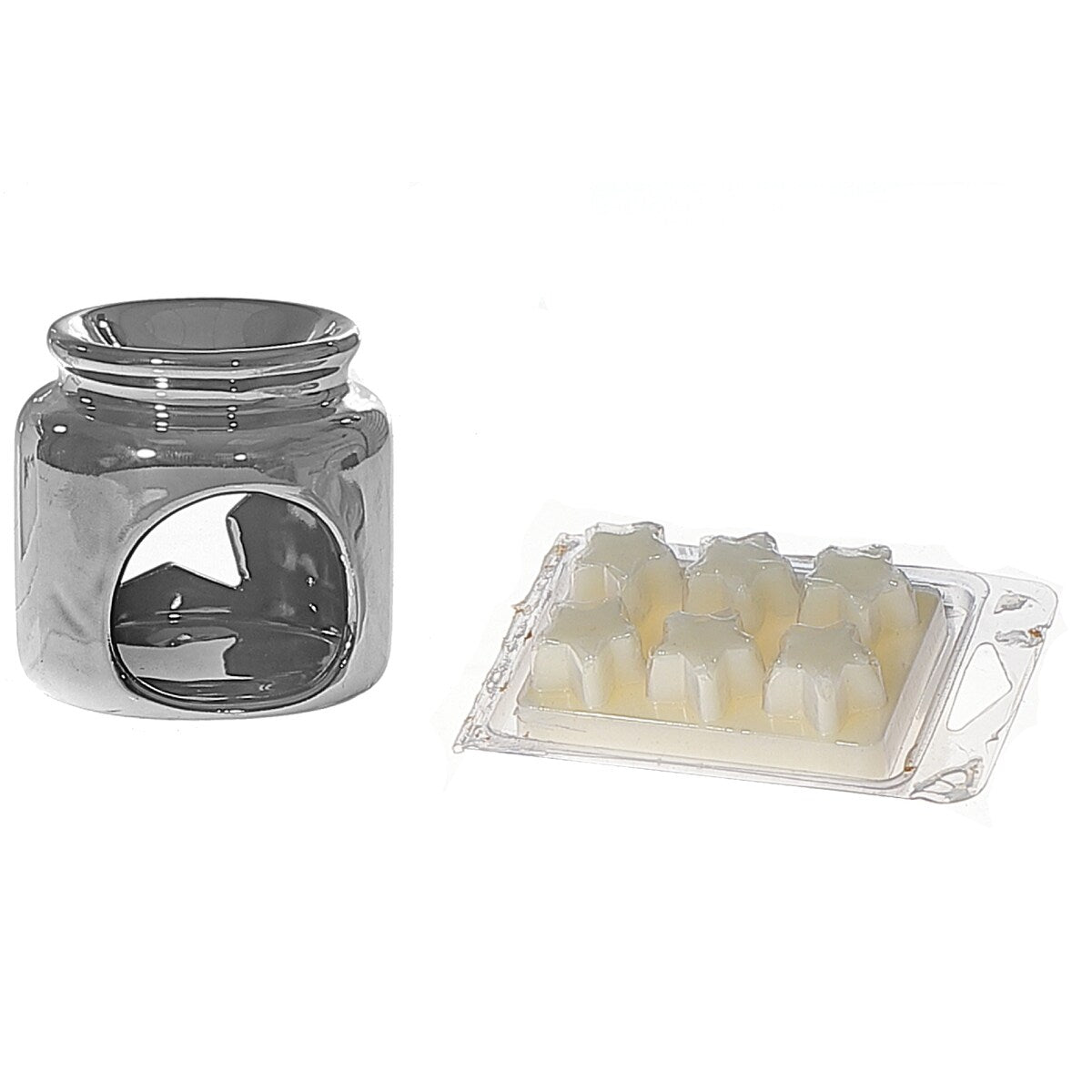 Ceramic Wax Melt Star Burner Set Vanilla - Multi