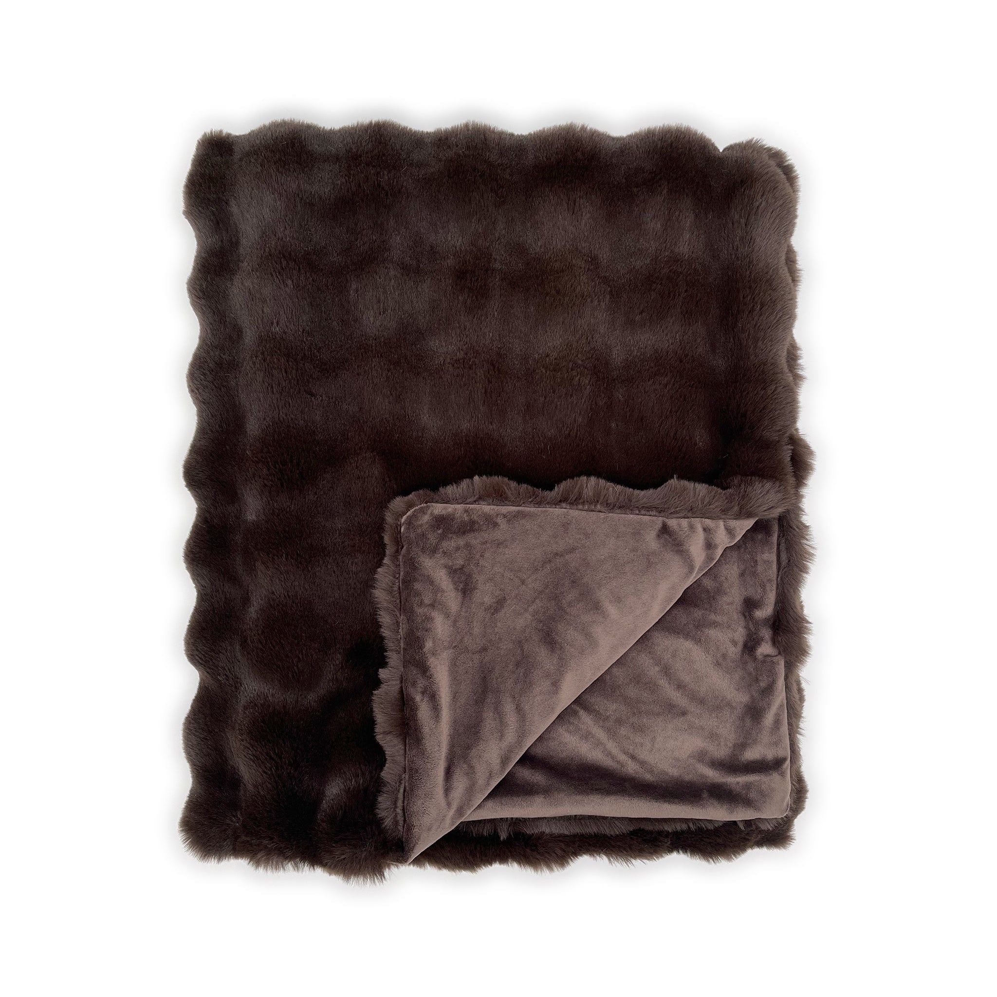 The Mood Cubby FauxFur Throw