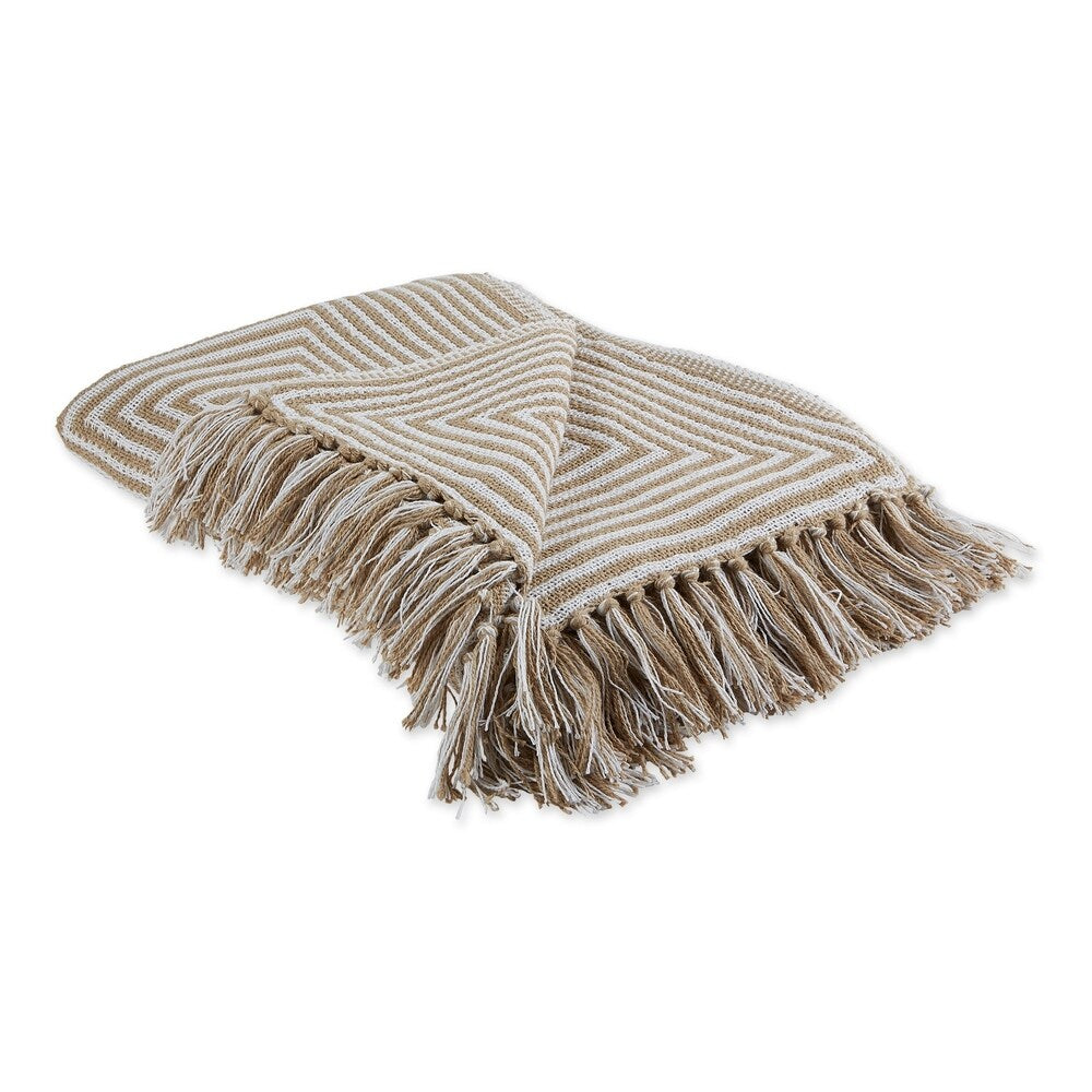 Porch & Den Crestridge Woven Cotton Throw