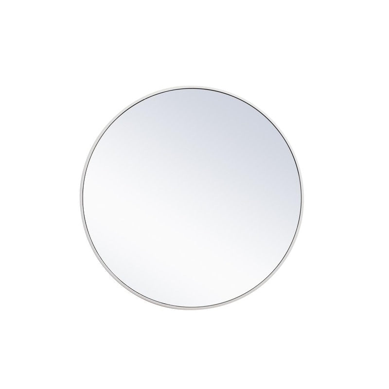 Carson Carrington Labbemala Metal Frame Round Mirror