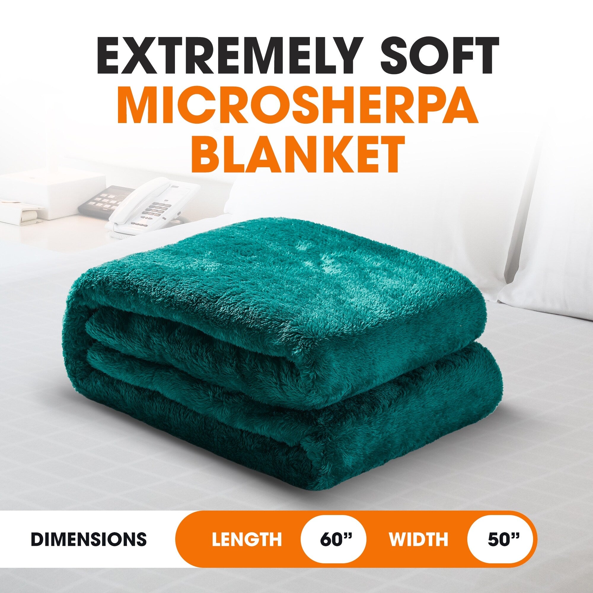 Cheer Collection Microsherpa Ultra Soft and Cozy Throw Blanket