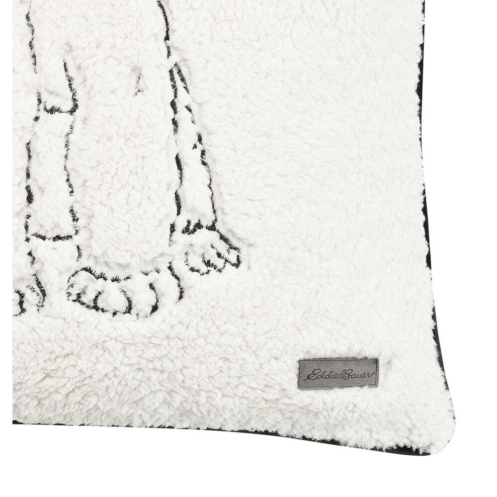 Eddie Bauer Cozy Polar Bear Throw Pillow