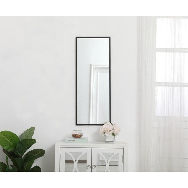 Carson Carrington Salsnas Metal Frame Rectangular Mirror