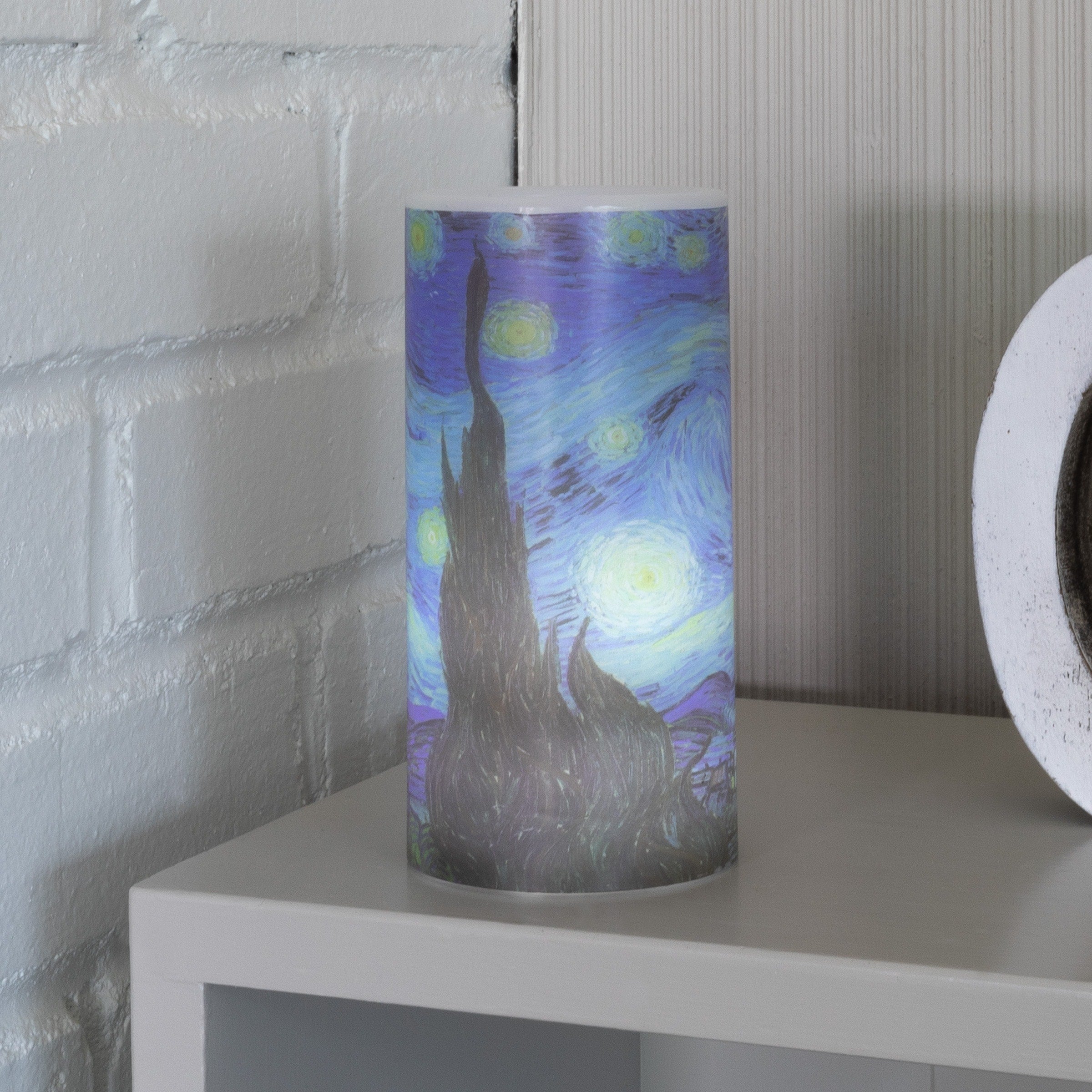 Lavish Home Starry Night LED Candle with Remote