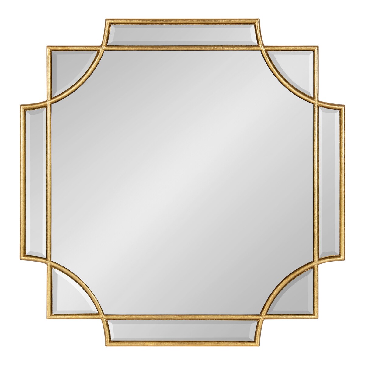 Kate and Laurel Minuette Traditional Decorative Framed Wall Mirror