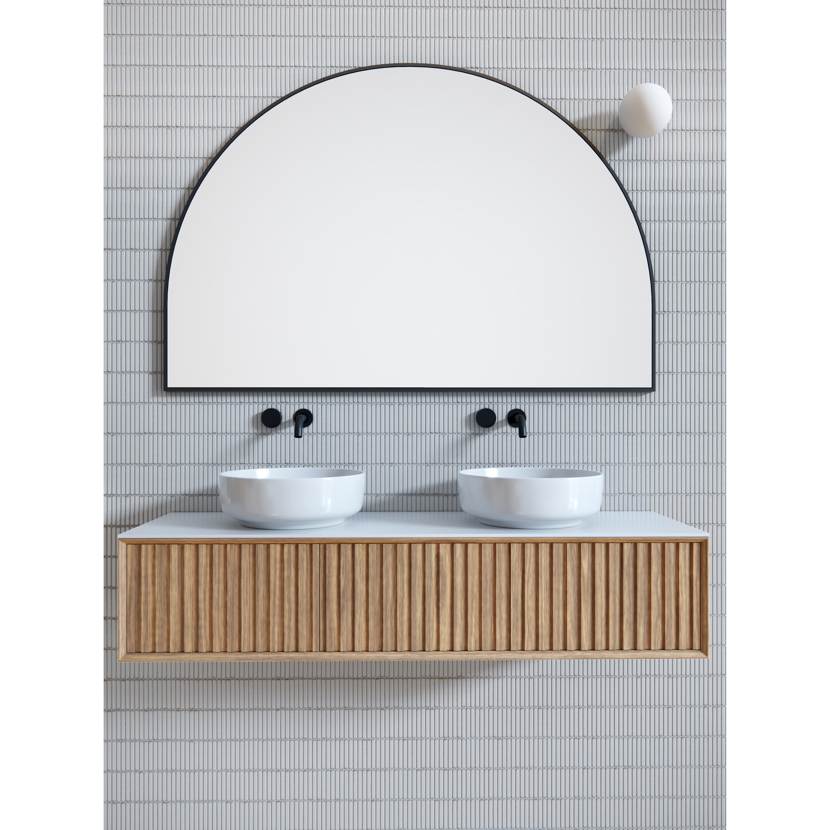 Glass Warehouse Frameless Mirror with polished edge