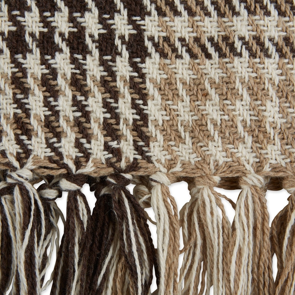 Porch & Den Crestridge Woven Cotton Throw