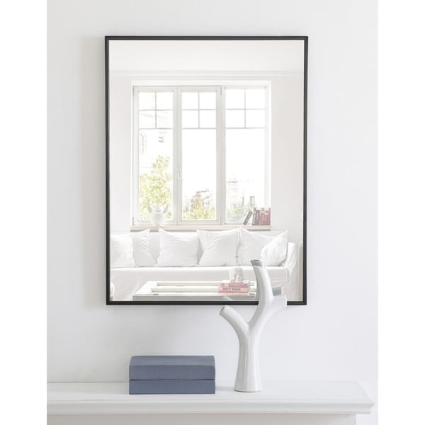 Carson Carrington Salsnas Metal Frame Rectangular Mirror