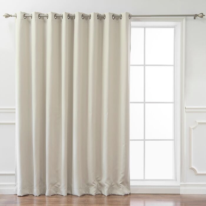 Aurora Home Extra-wide 100x84-inch Thermal Blackout Curtain Panel. - 100 x 84