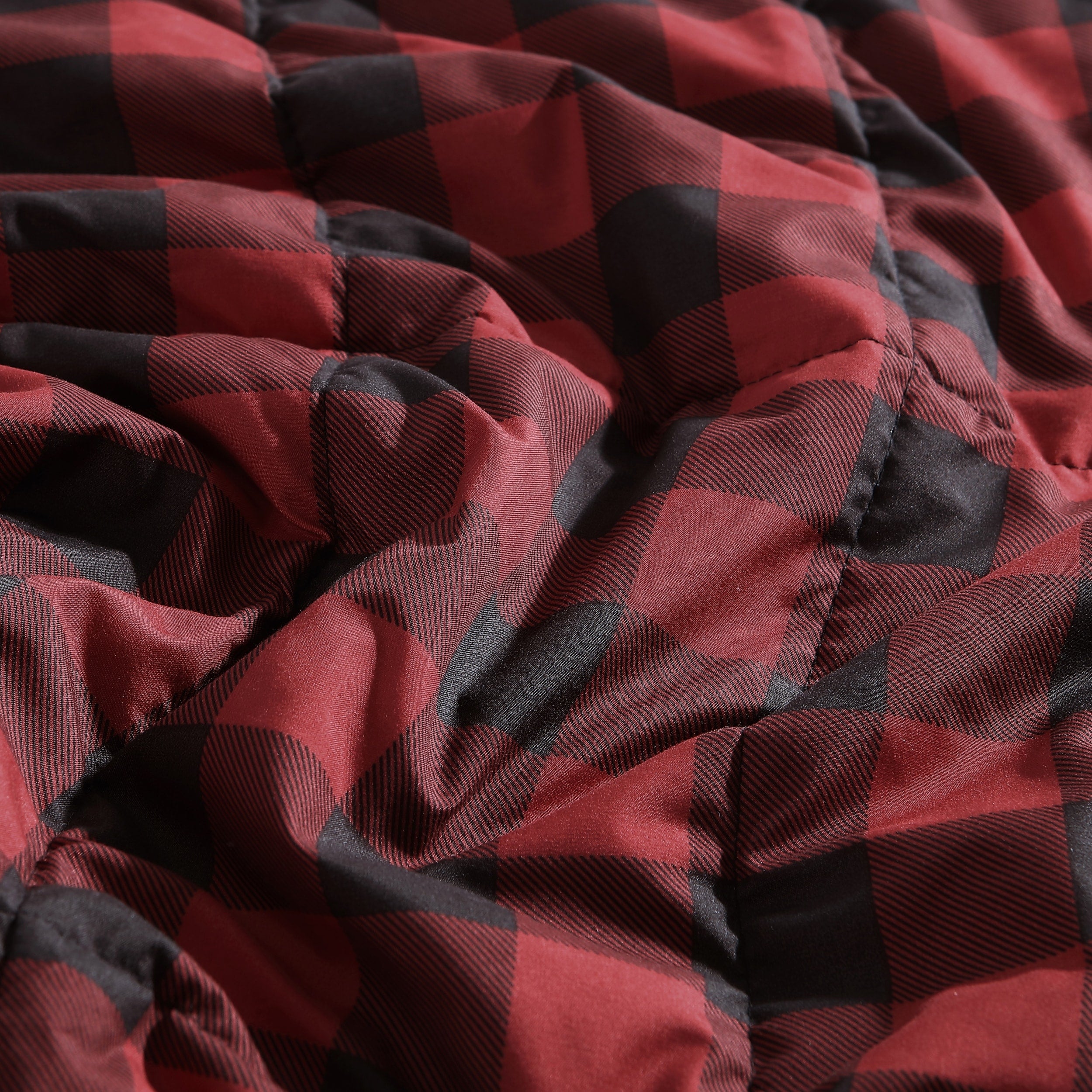 Eddie Bauer Mountain Plaid Red Blanket