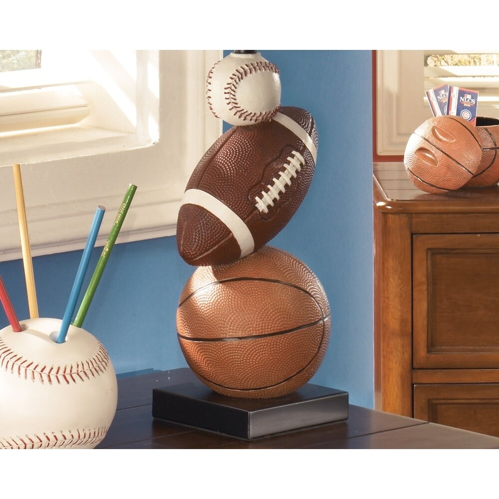 Nyx Sports Balls 24 Inch Ceramic Table Lamp