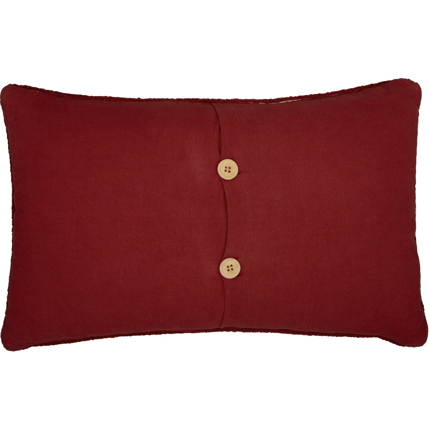 Wyatt Bear Hooked Pillow 14x22