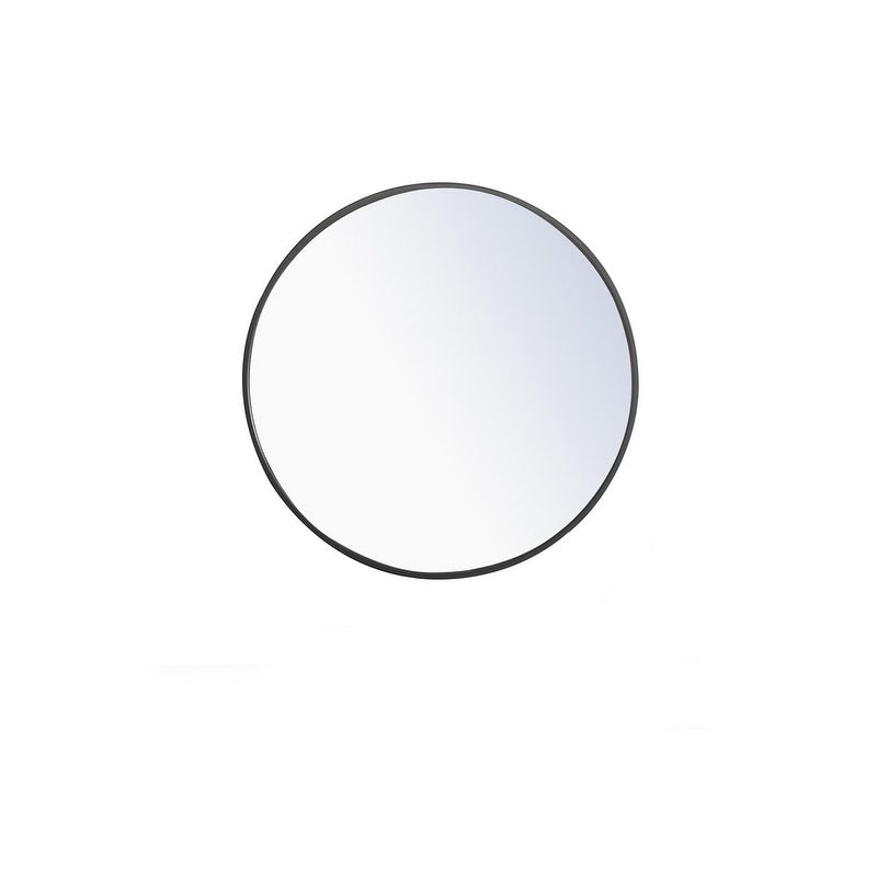 Carson Carrington Labbemala Metal Frame Round Mirror