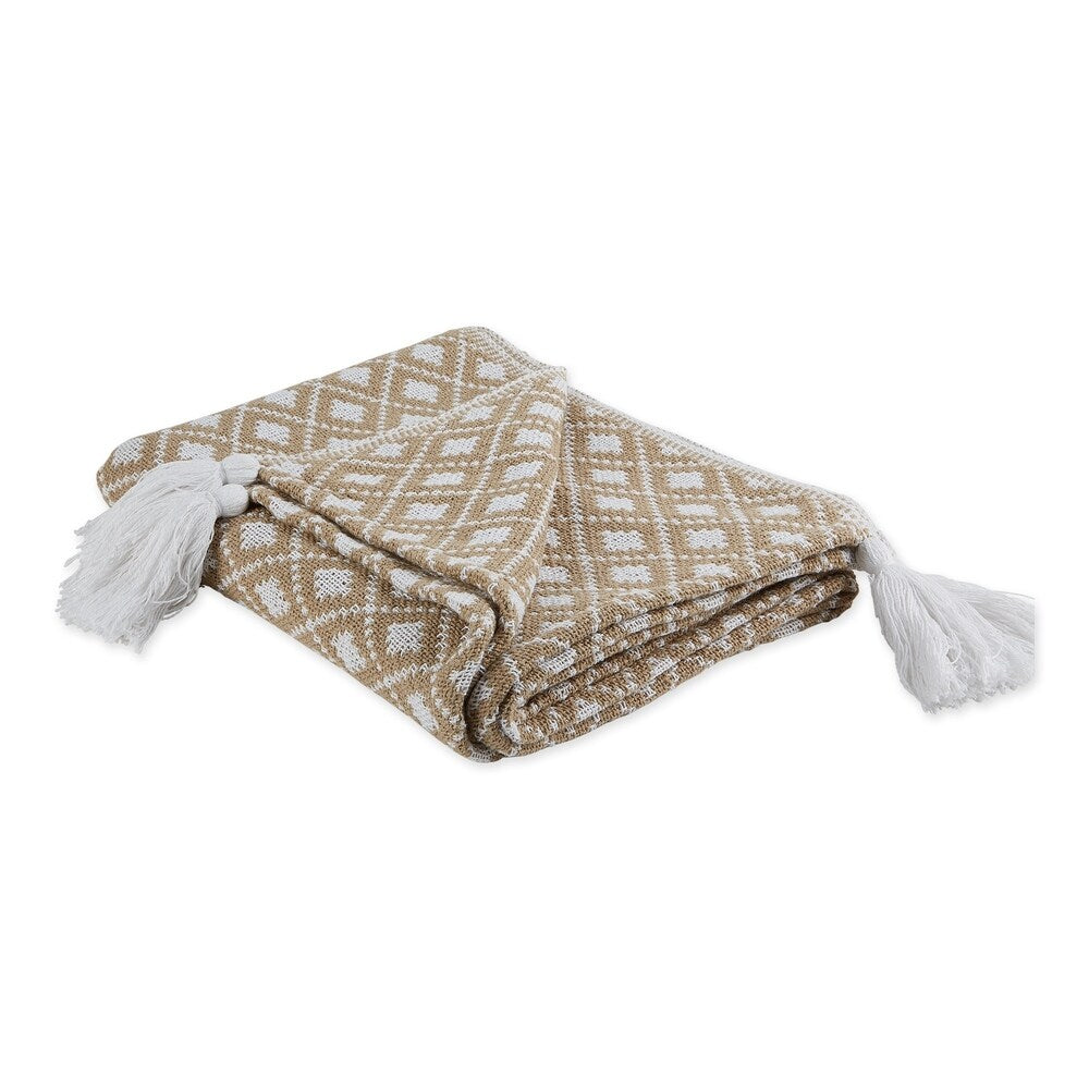 Porch & Den Crestridge Woven Cotton Throw