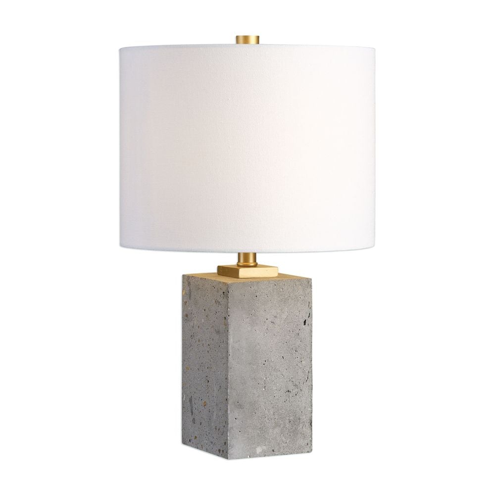 Uttermost Drexel Concrete Block Lamp