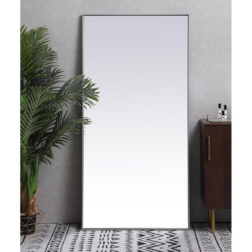 Carson Carrington Salsnas Metal Frame Rectangular Mirror