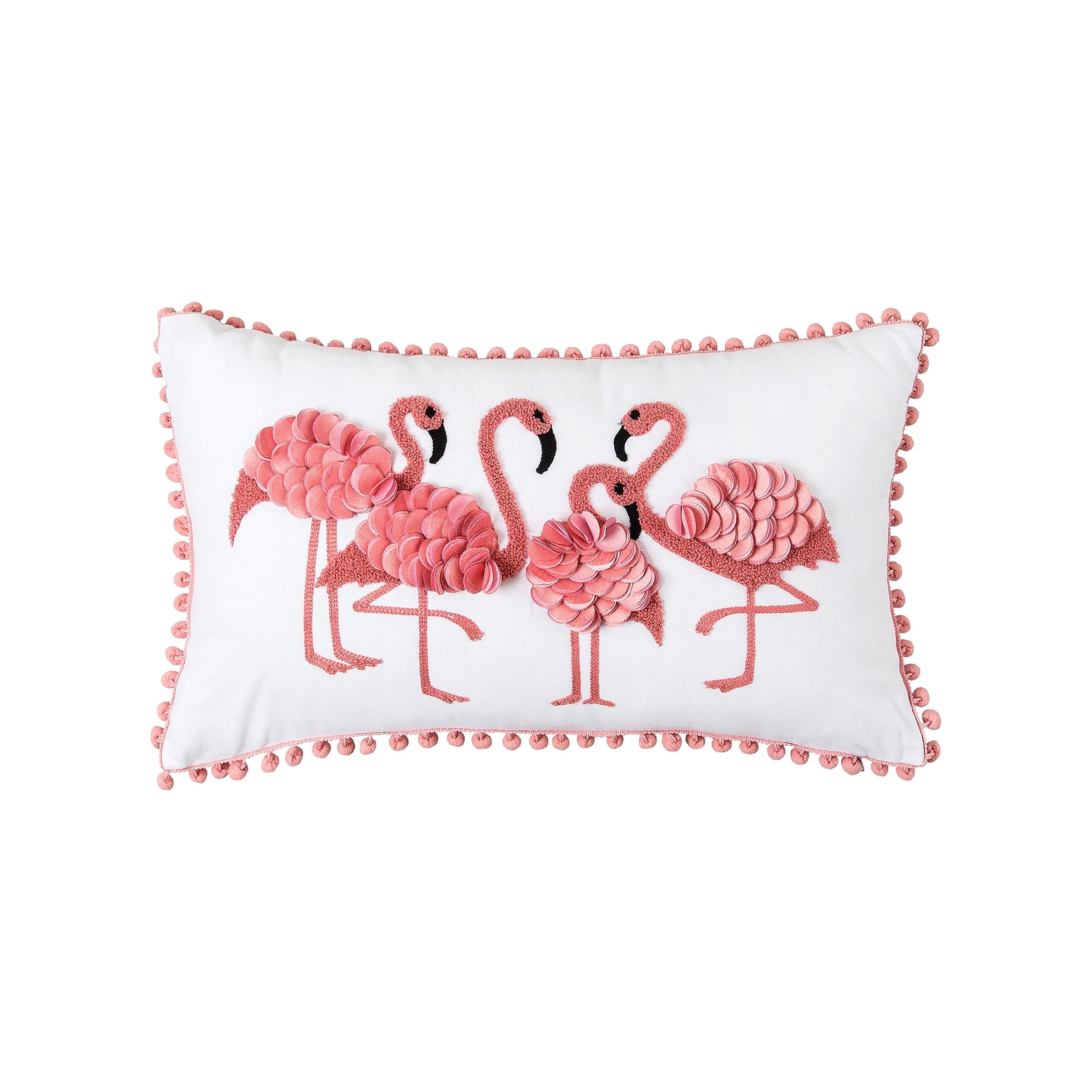 Flamingo Friends Pillow