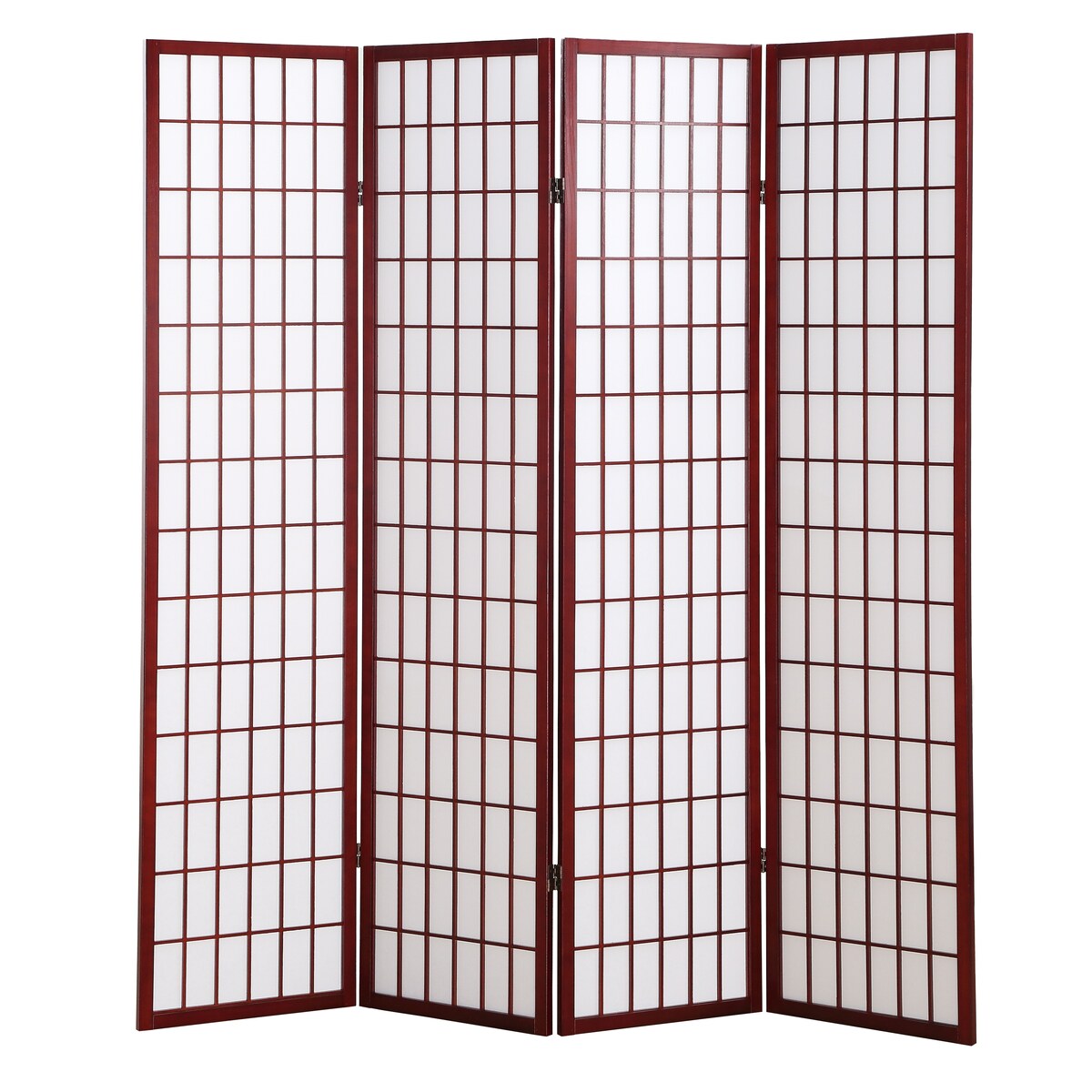 4 Panel Oriental Shoji Screen / Room Divider for Living Room