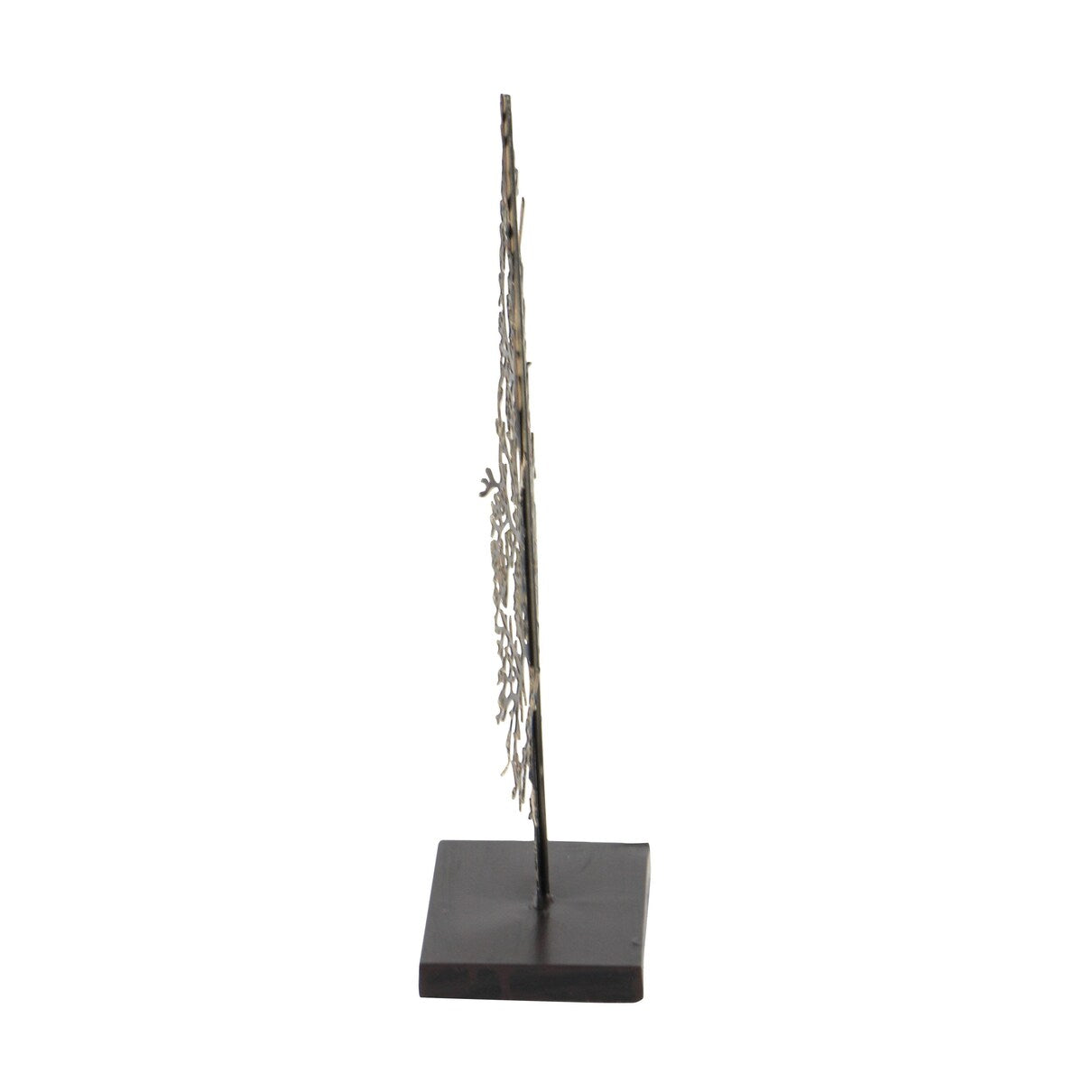 Metal Tree Decorative Sculpture - Gold - Roche River Decor