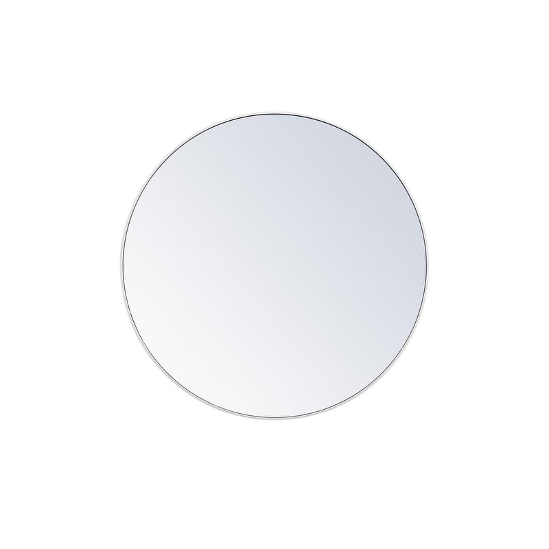 Carson Carrington Labbemala Metal Frame Round Mirror