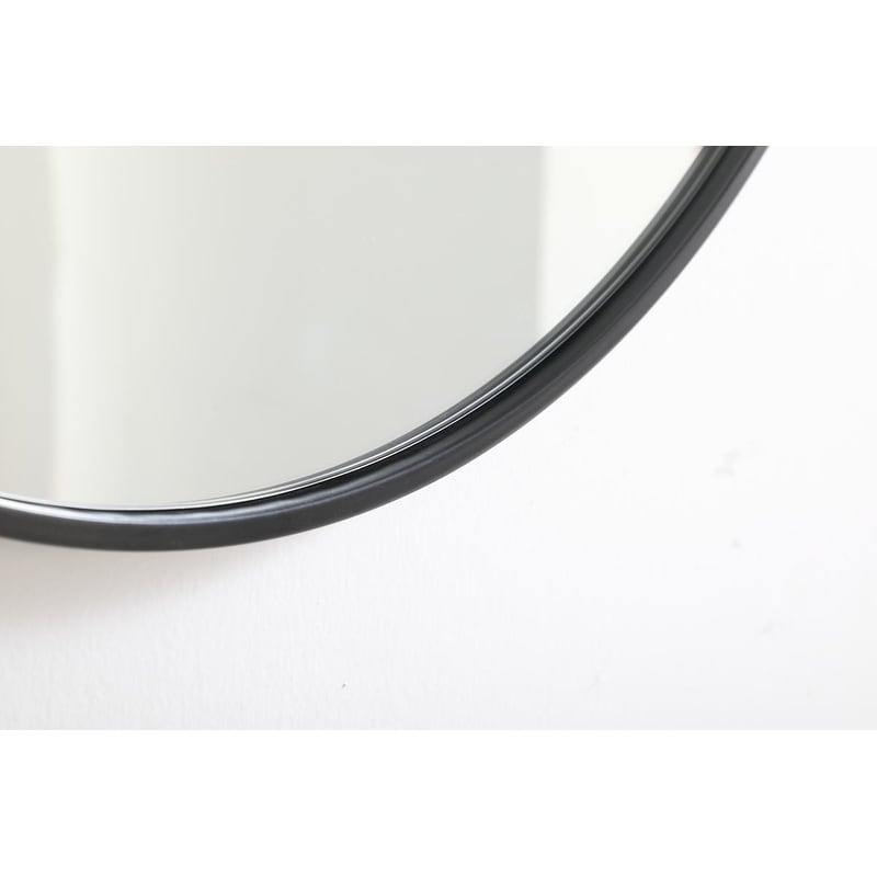 Carson Carrington Labbemala Metal Frame Round Mirror