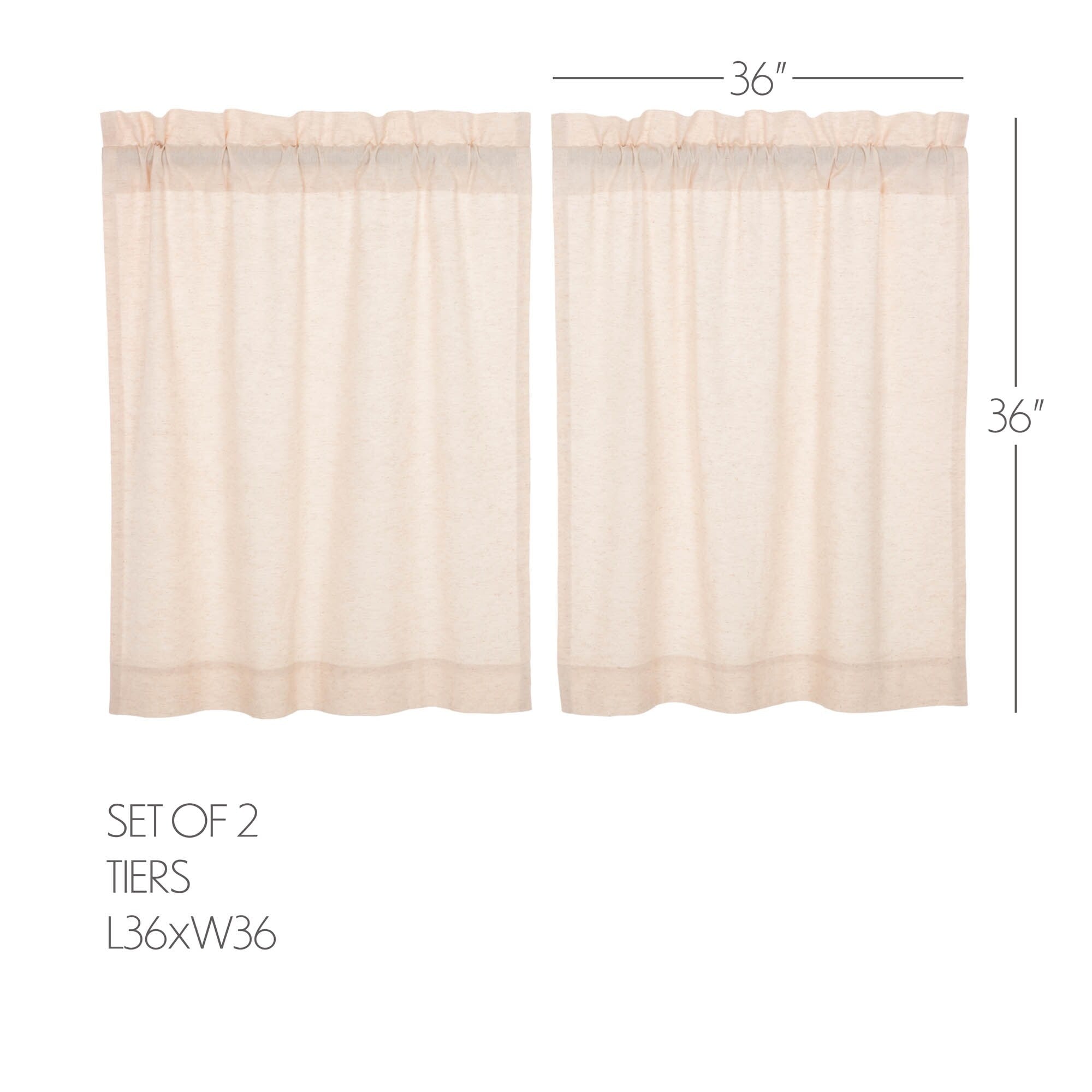 Simple Life Flax Tier Set of 2