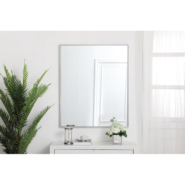 Carson Carrington Salsnas Metal Frame Rectangular Mirror