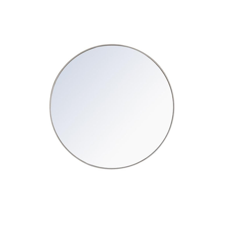 Carson Carrington Labbemala Metal Frame Round Mirror