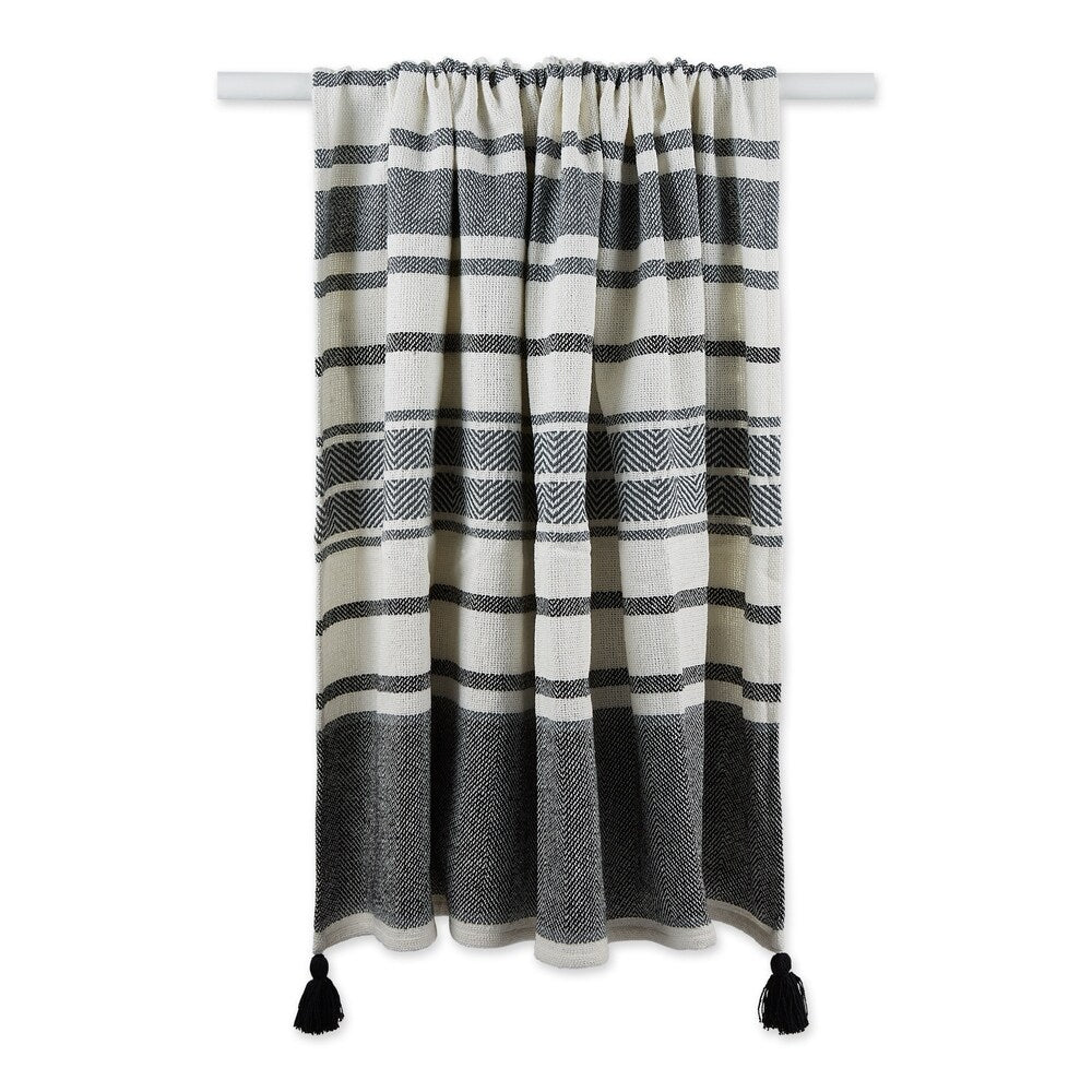 Porch & Den Crestridge Woven Cotton Throw