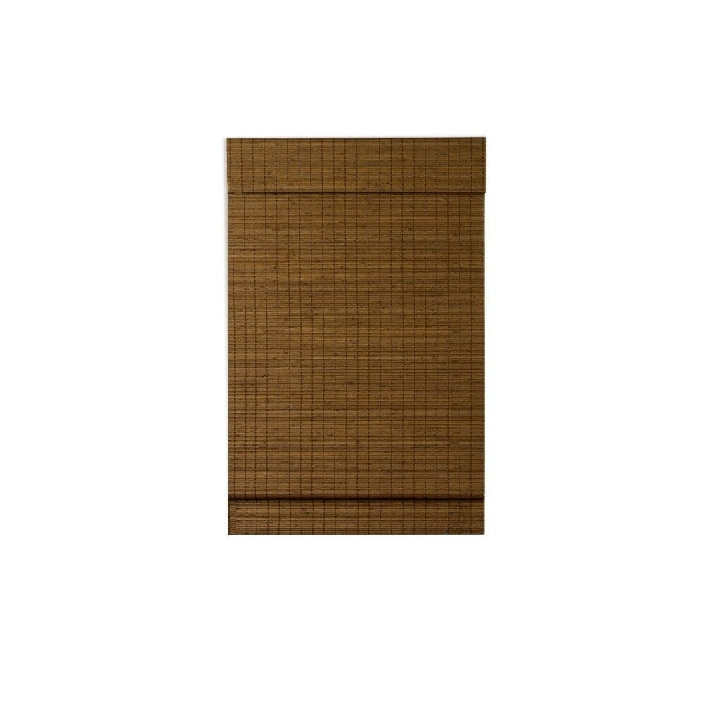 Radiance Cordless Maple Cape Cod Flatweave Bamboo Roman Shade