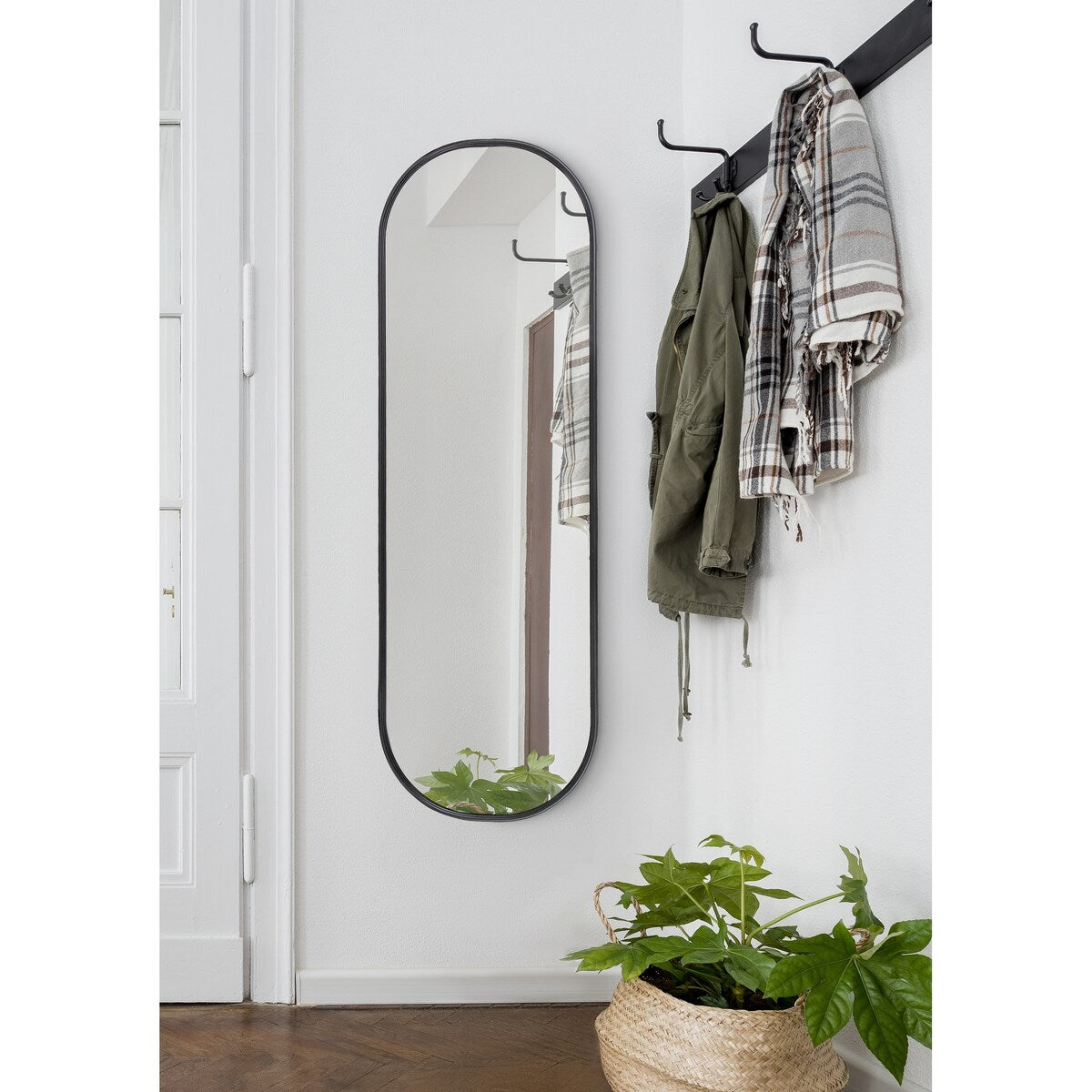 Kate and Laurel Caskill Capsule Framed Wall Mirror