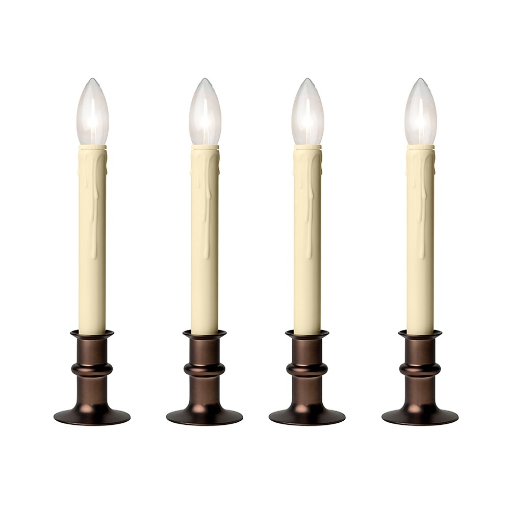 Battery Operated Bi-Directional LED Adjustable Candle 2-pack or 4-pack